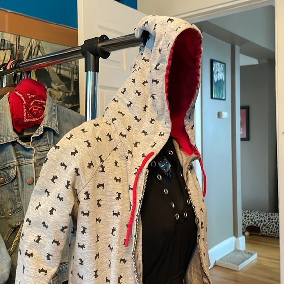 Vintage cropped Scotty dog hoodie - Delia’s - xs - Picture 4 of 8